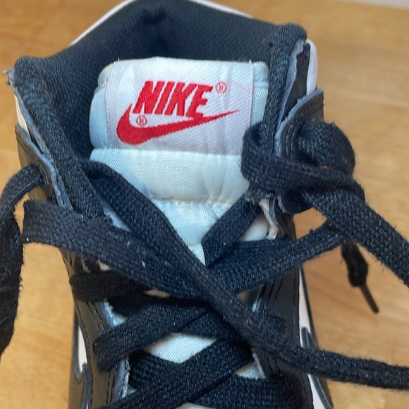 Nike Dunk High Panda Black and White High-Top Sneakers women’s size 6.5 - Picture 8 of 16